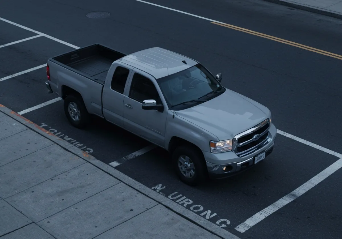 Maneuvering into a tight urban street parking space
