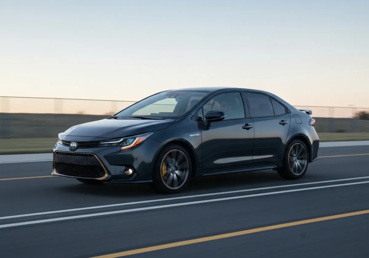 Toyota Corolla SE AWD performance handling