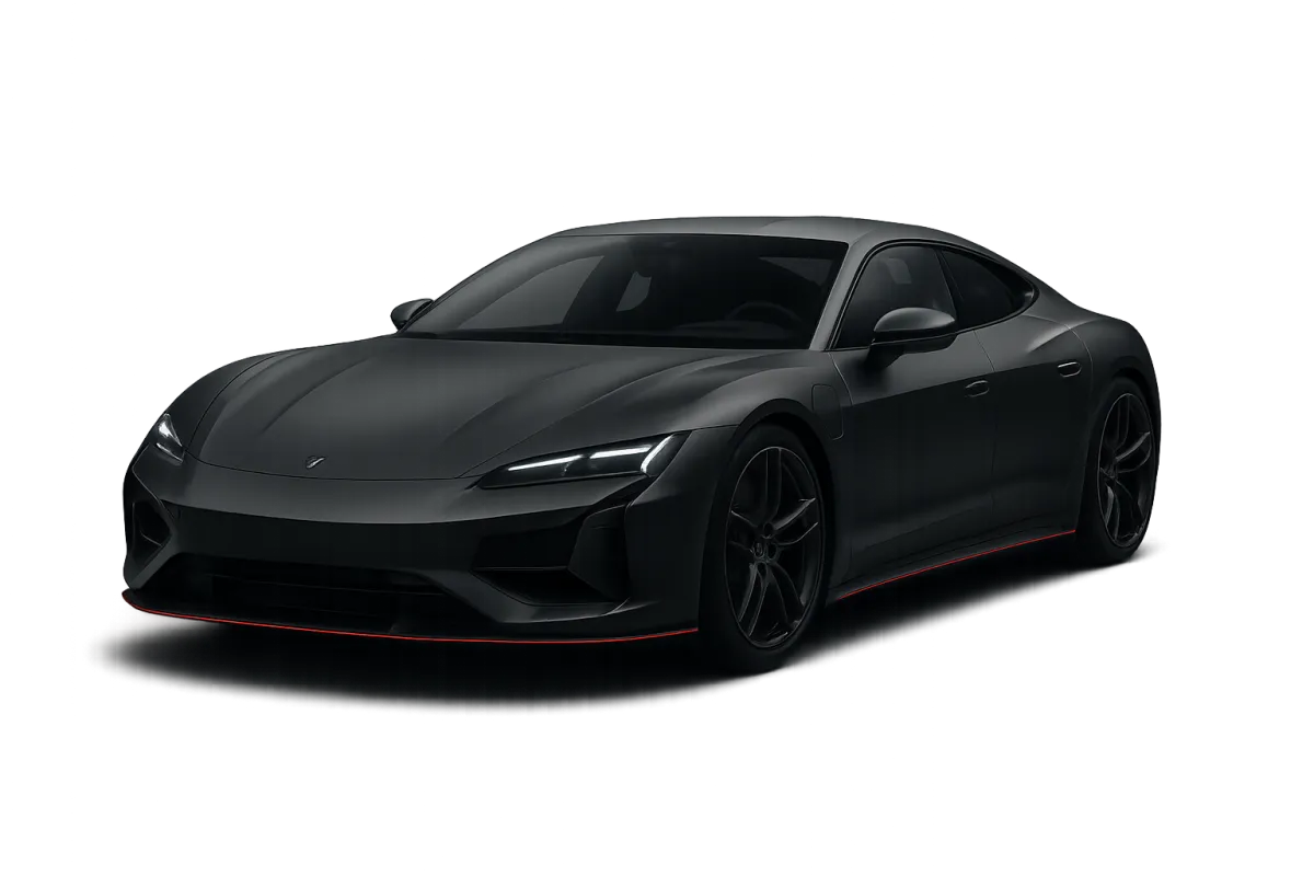 High-end luxury vehicle strategy cutout