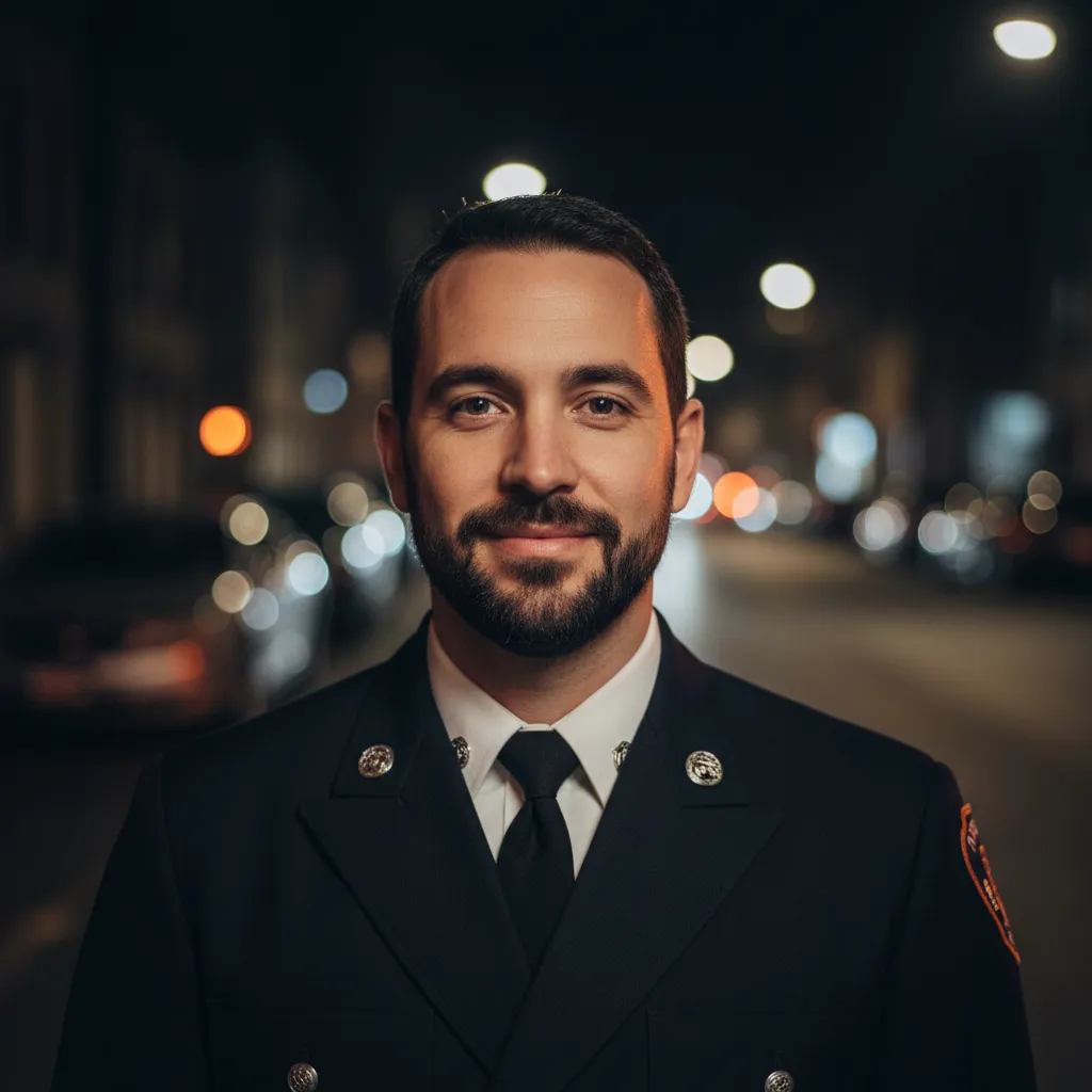 FDNY member portrait