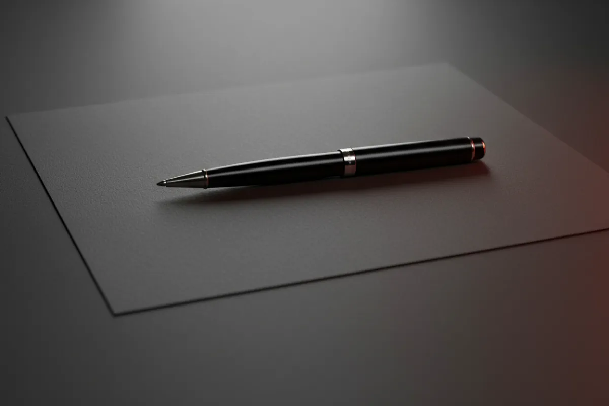 Signing lease documents