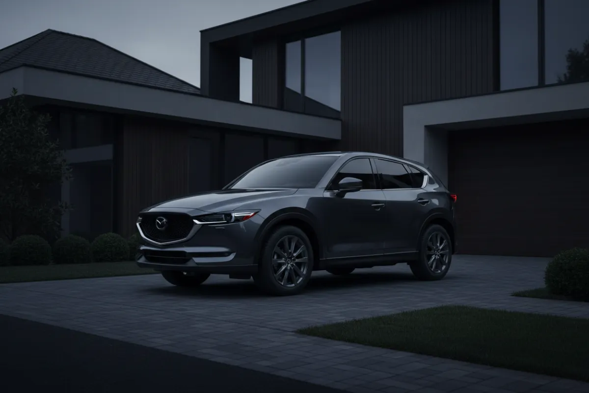 Mazda CX-5 muted high contrast