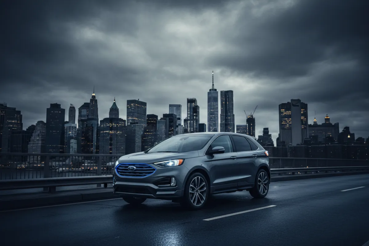 Ford Edge providing elevated comfort on the road