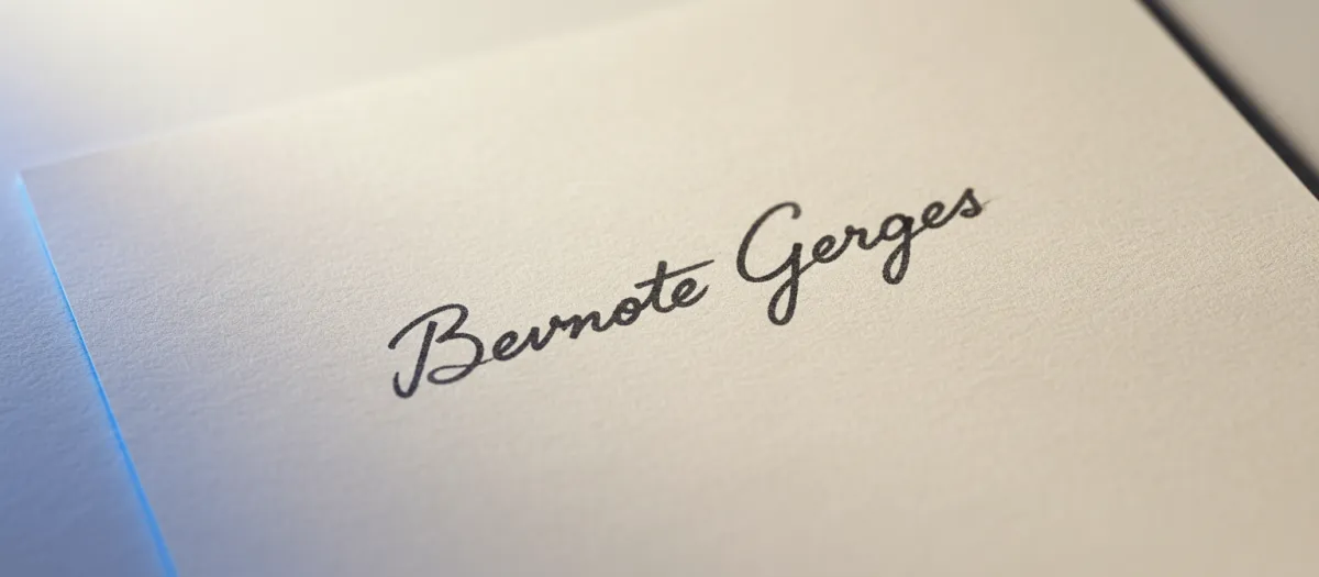 Bevnote Gerges Signature