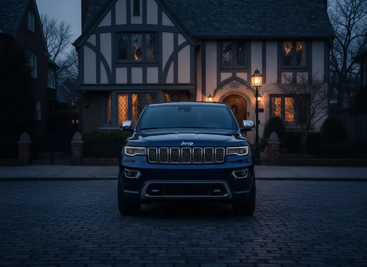 Jeep Grand Cherokee in urban Queens setting