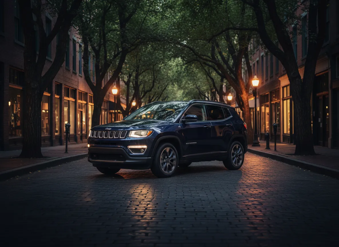 Jeep Compass urban maneuvering