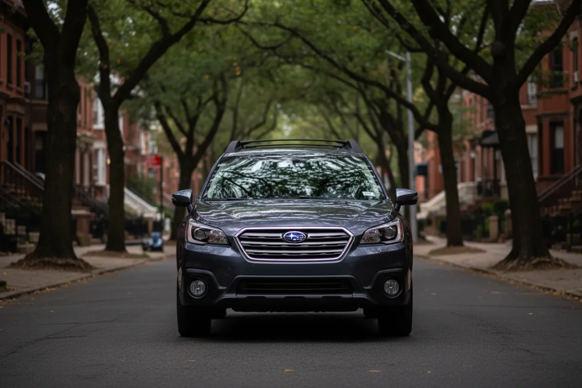 Subaru Outback parked in Queens