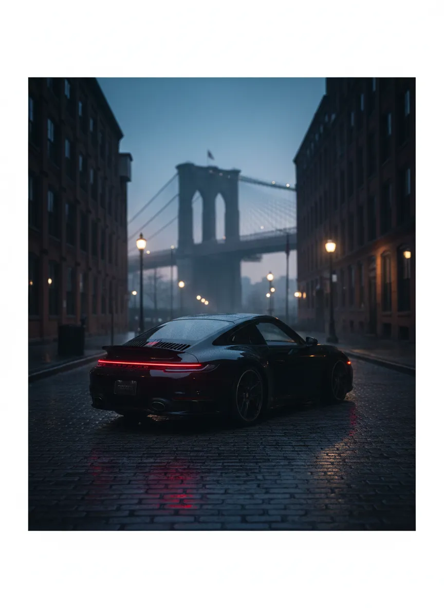 Porsche lifestyle urban setting