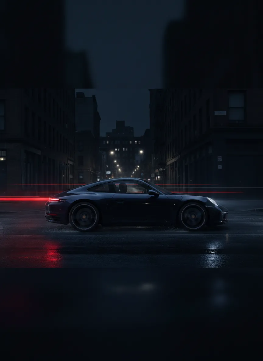 Latest Porsche model chassis