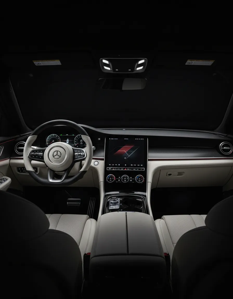 Premium interior on a long-distance highway