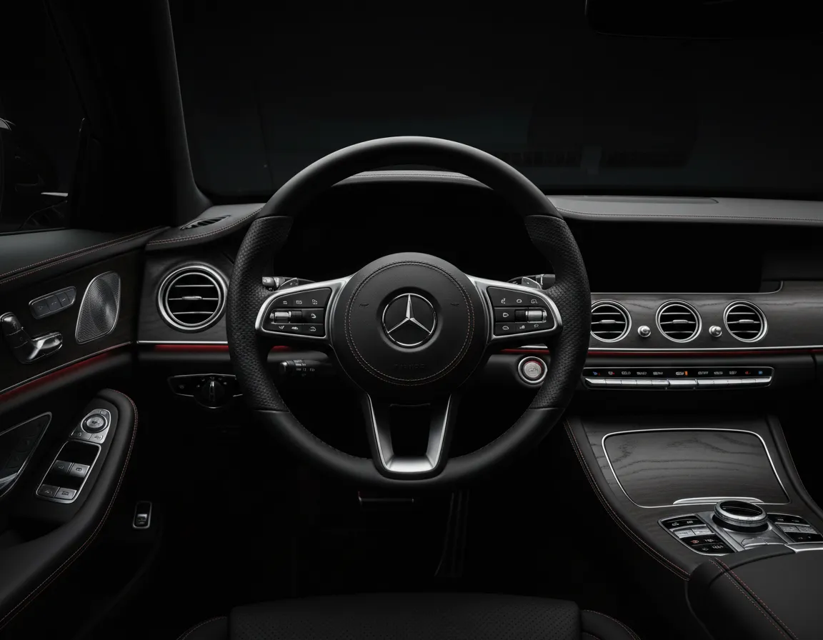 Refined automotive details in deep shadow