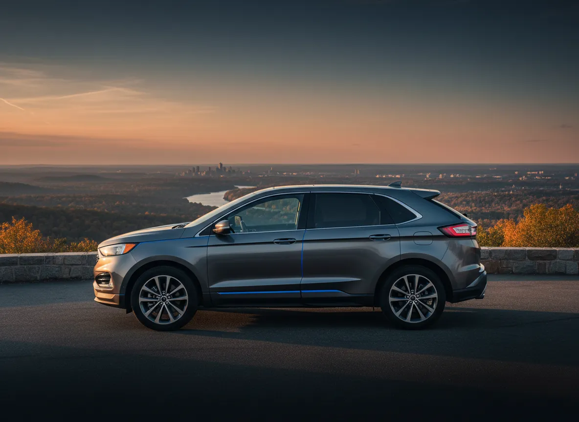 Ford Edge configured for professional use