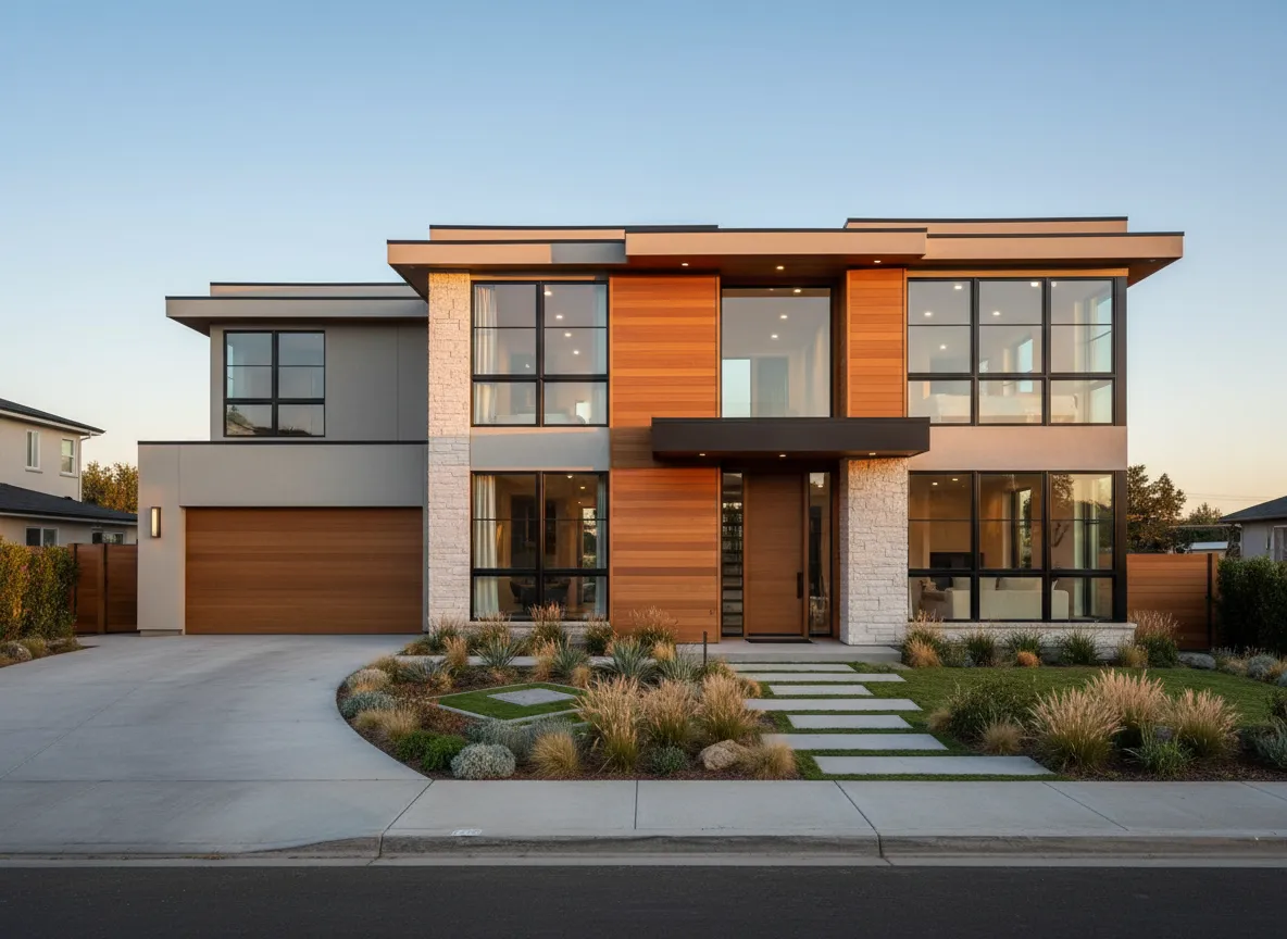 Modern GTA home exterior