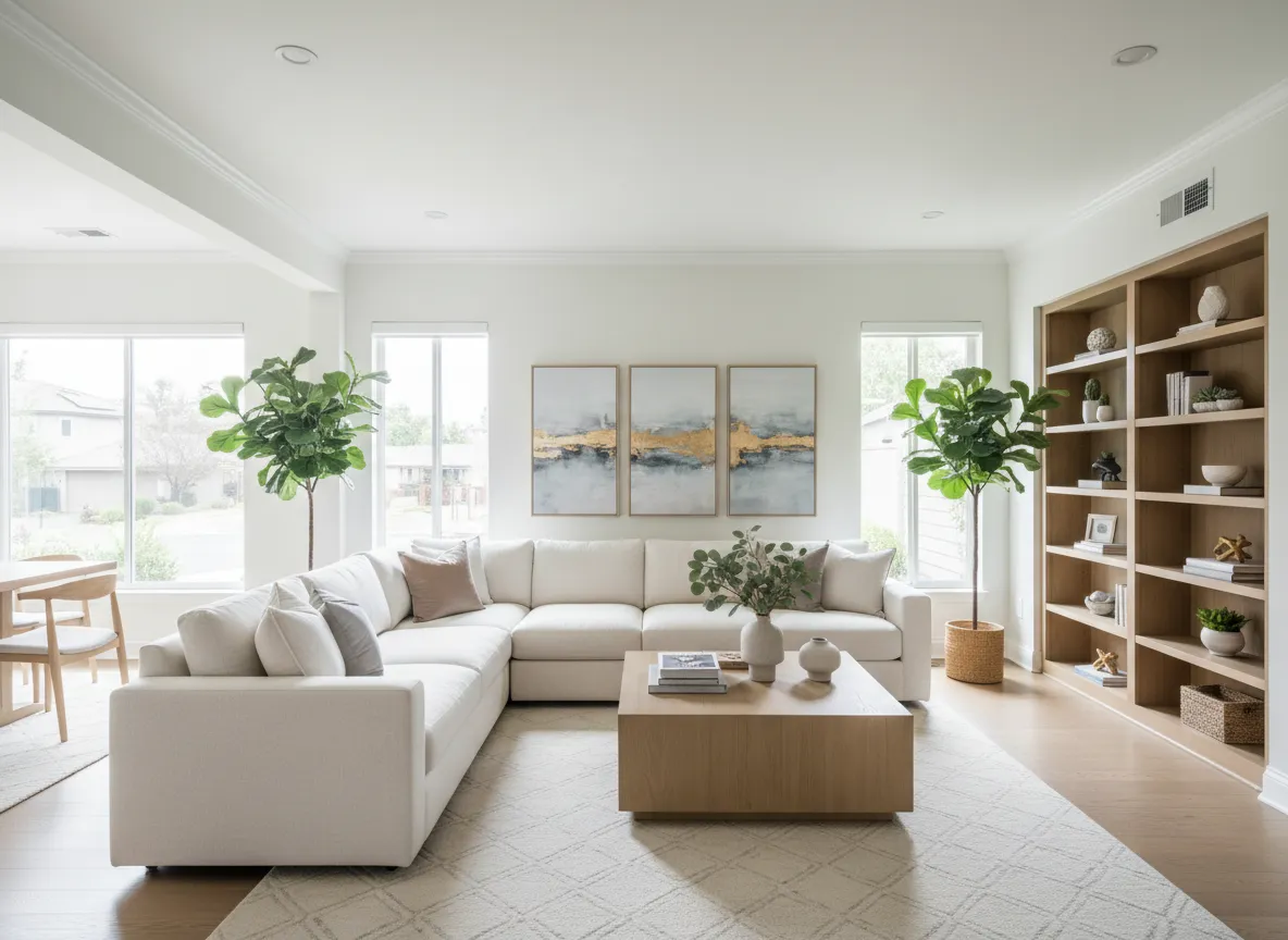 Staged GTA home interior