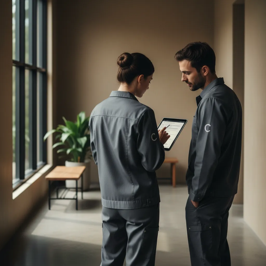 Trustworthy professional cleaning team inspiration