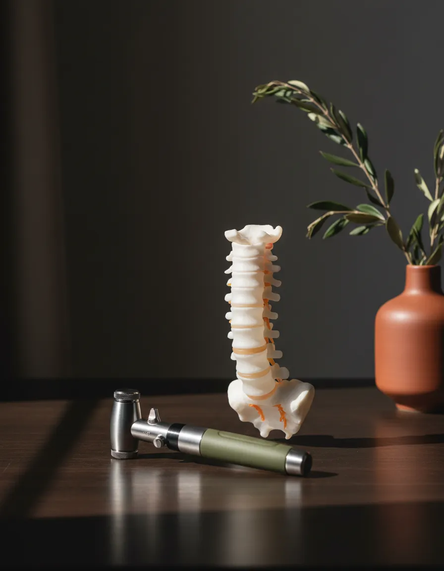 Clinical cervical adjustment tool and precise anatomical model