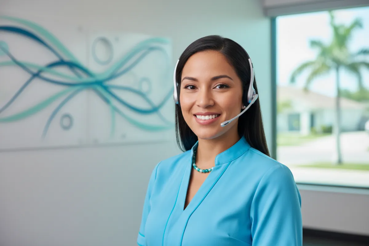 Friendly customer service representative in Estero