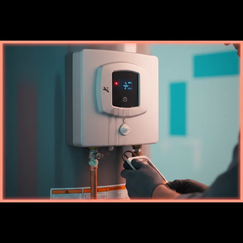 Hybrid water heater showing signs of needing service