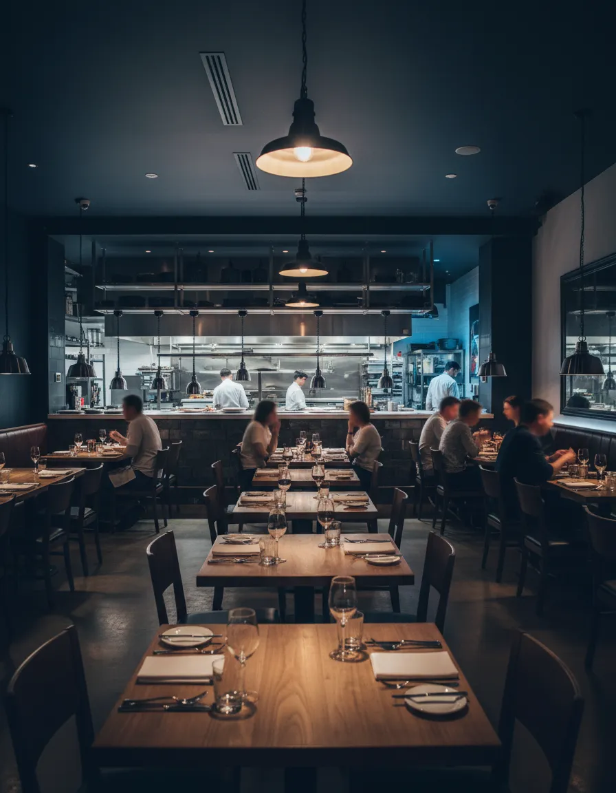 Restaurant dining area and kitchen liability protection
