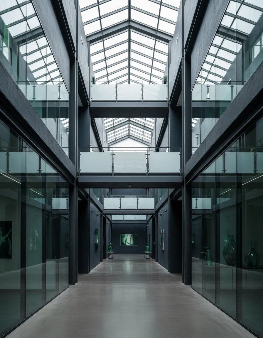 Modern architecture representing security and structural integrity