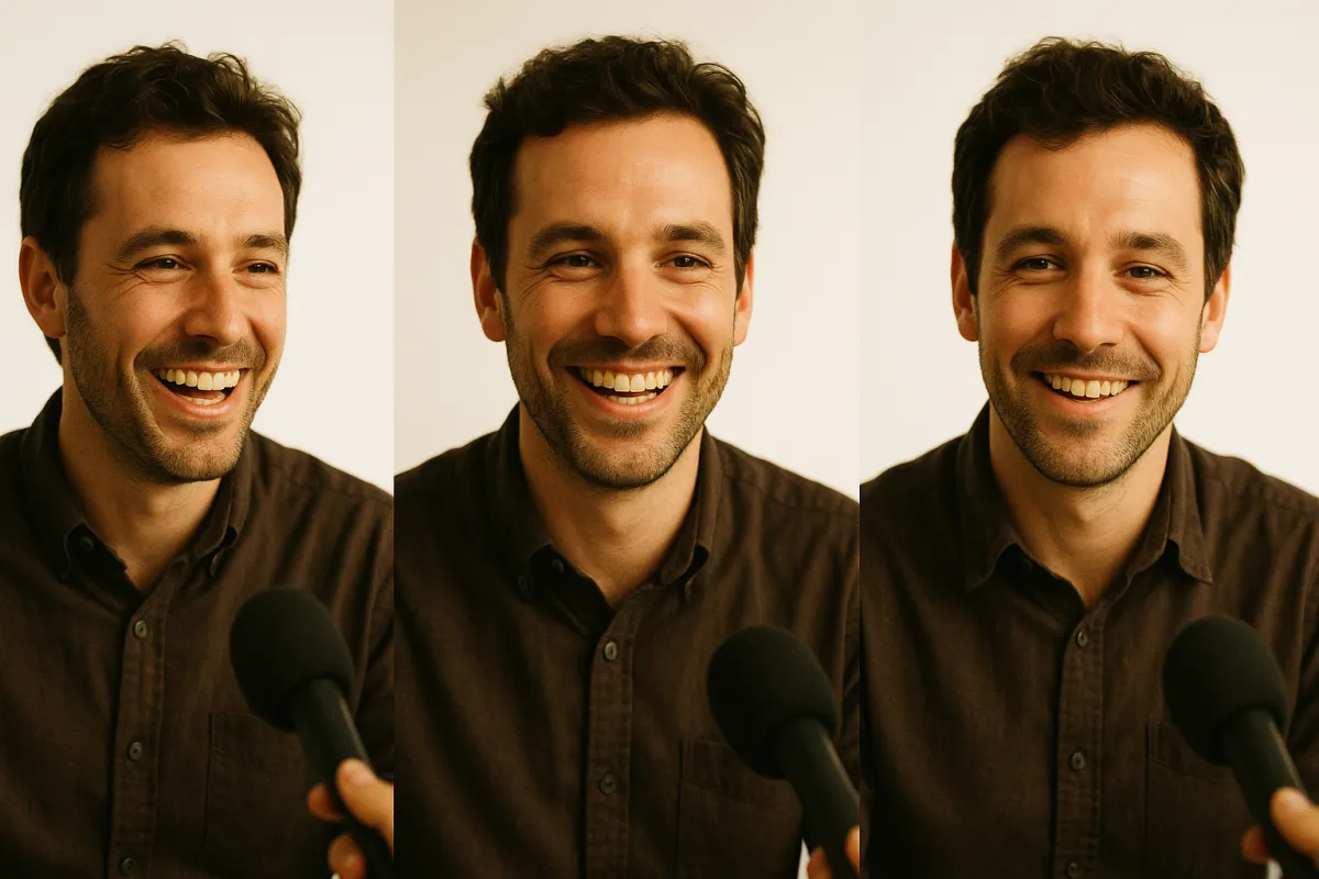 Isoliertes Porträt eines Pastors (1:1)