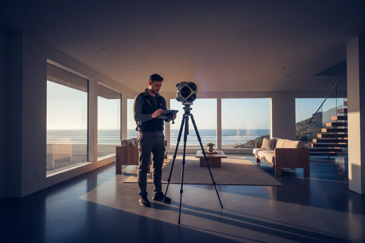 Immersive Matterport 3D Tour scanning
