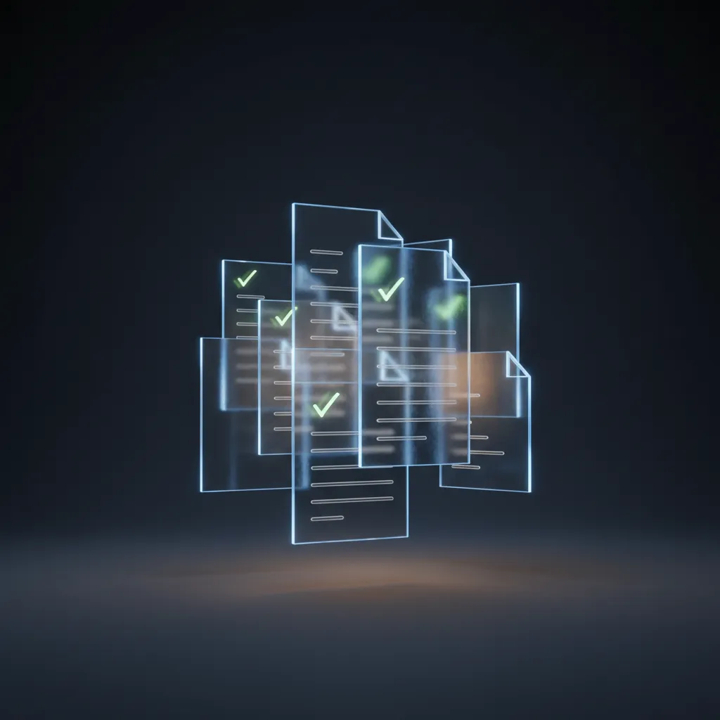 Secure digital trust and compliance framework illustration