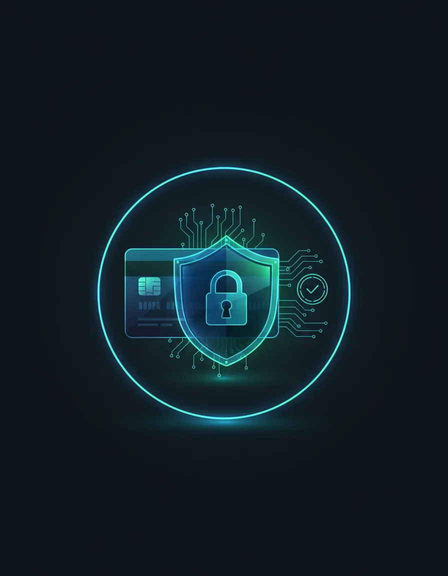 Customer trust and secure transactions illustration