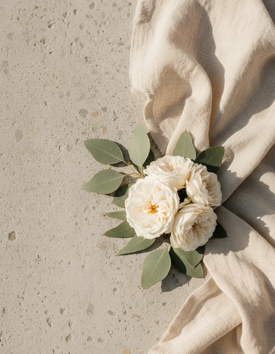 Refined wedding day details