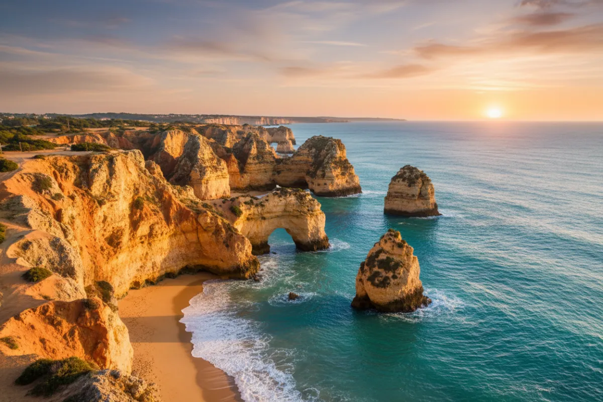 Algarve — beach/sea/cliffs