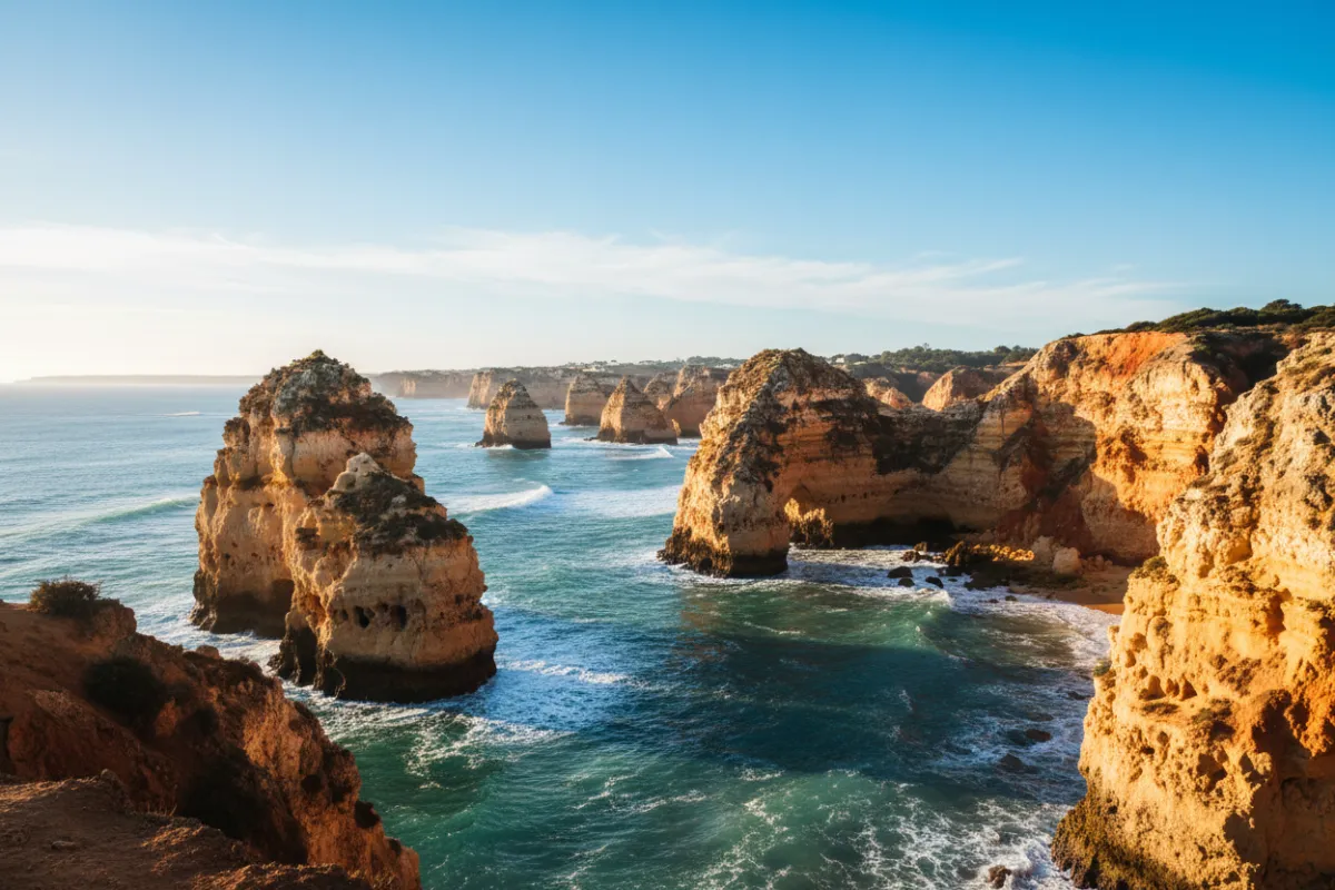 Algarve — beach/sea/cliffs