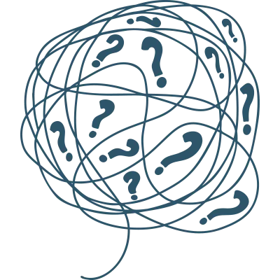 Brain questions icon