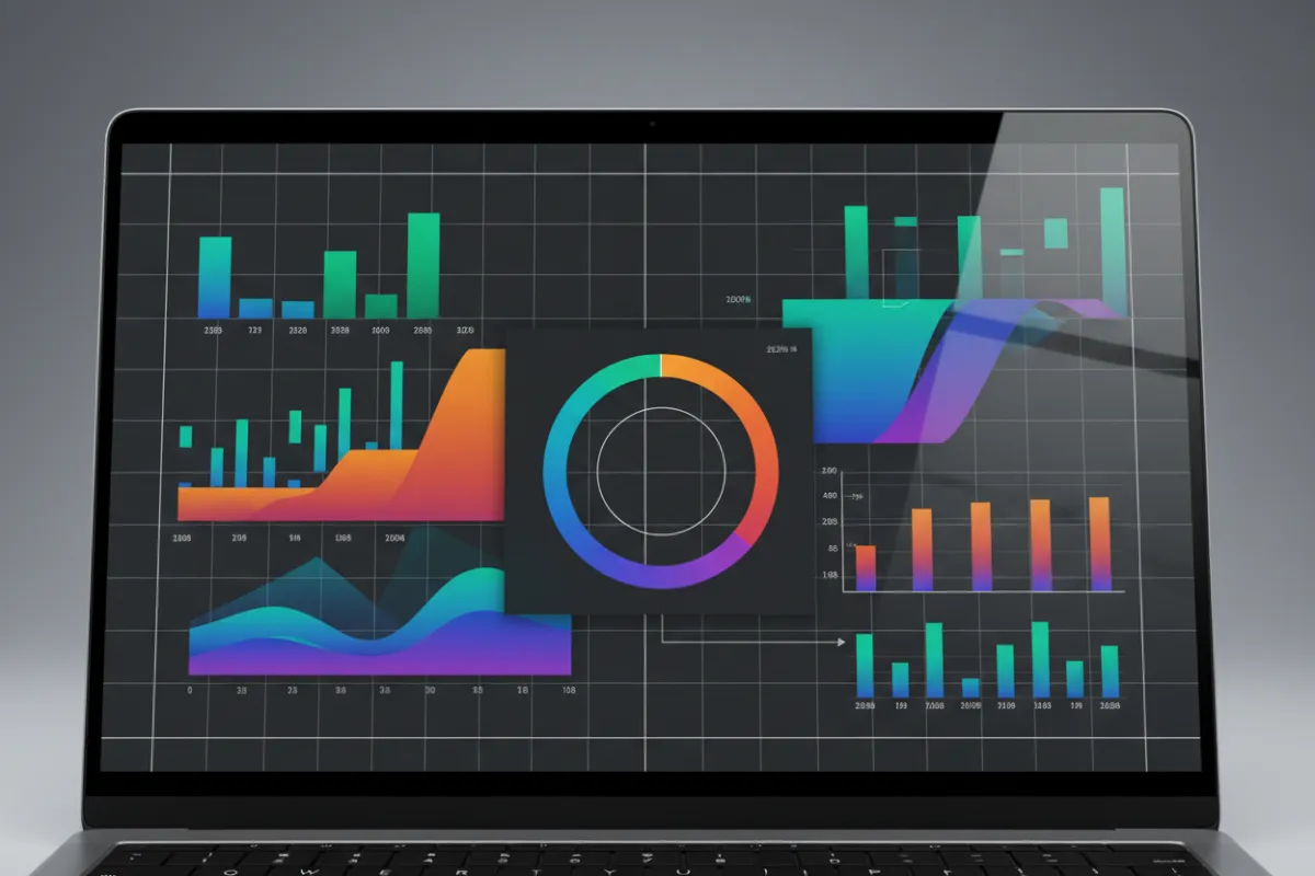 Search dashboard showing analytics and AI visibility metrics