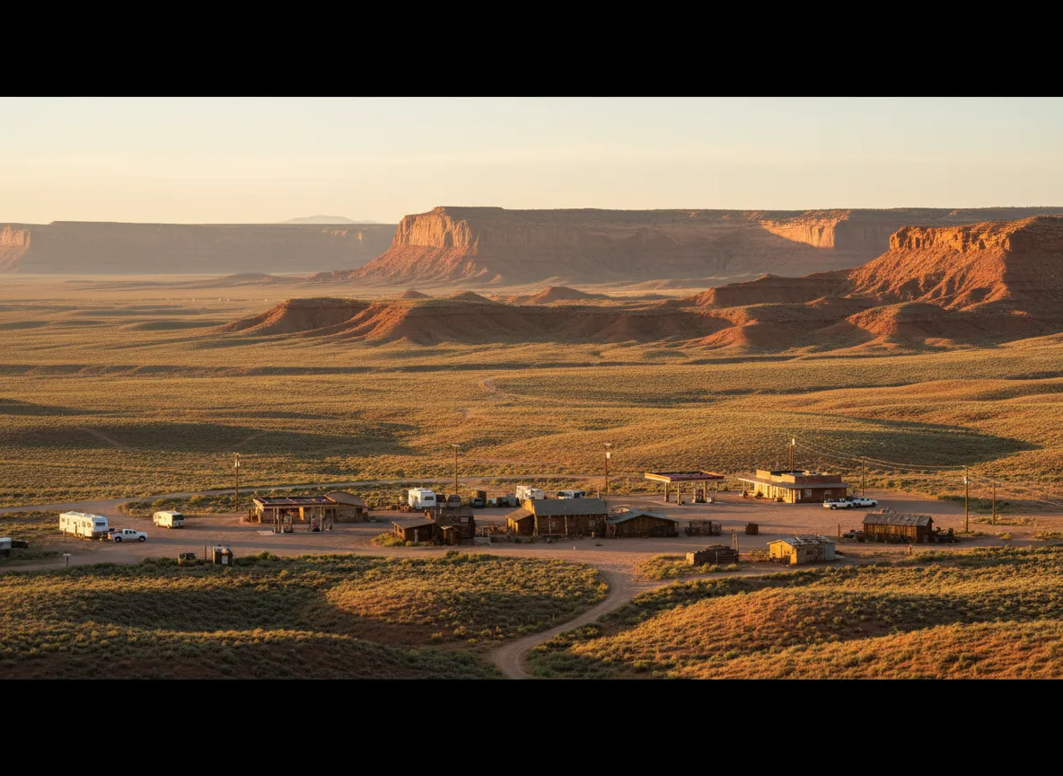 High desert expansive scenery highlighting our service zone