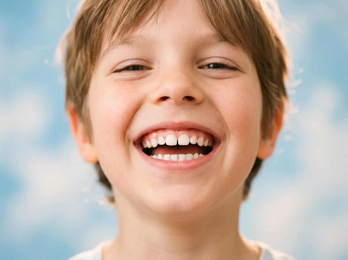 Micro-applicator applying silver diamine fluoride liquid treatment to pediatric tooth