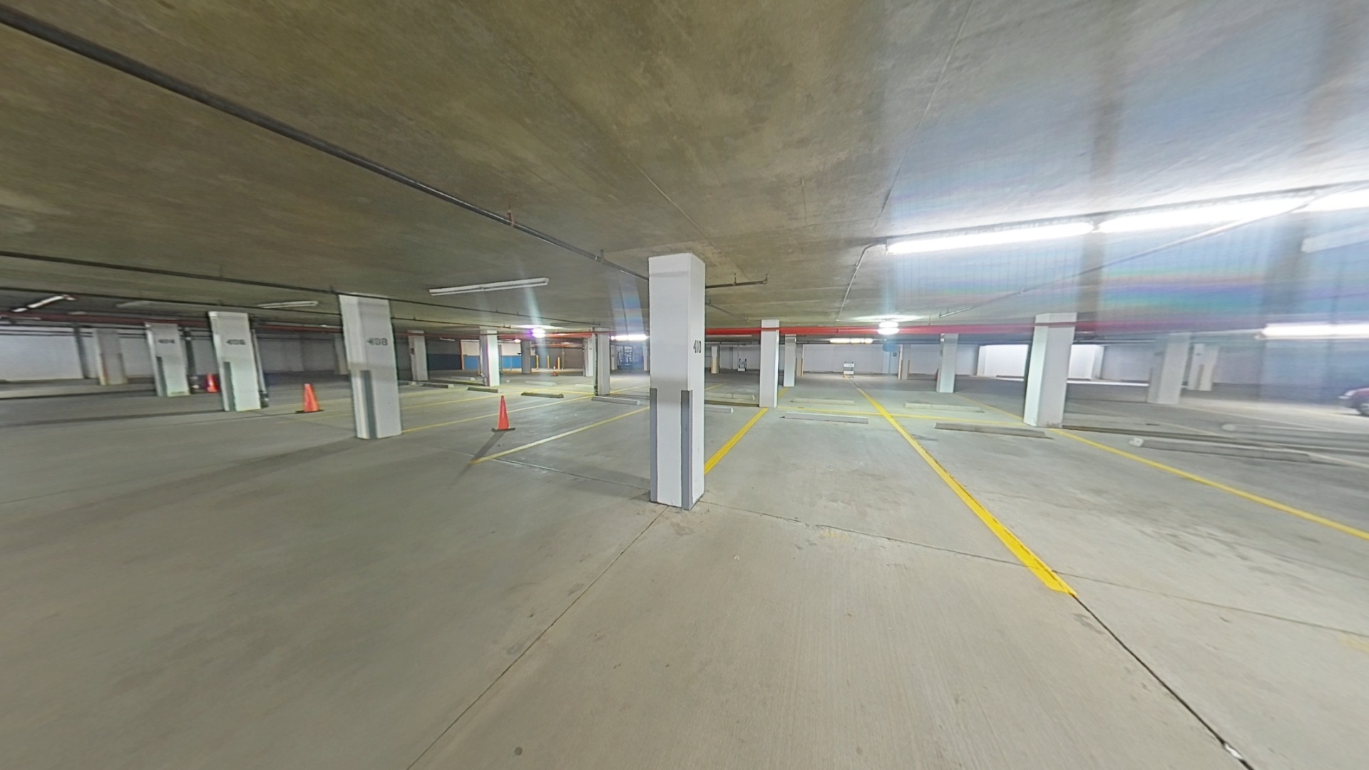 Underground parking garage