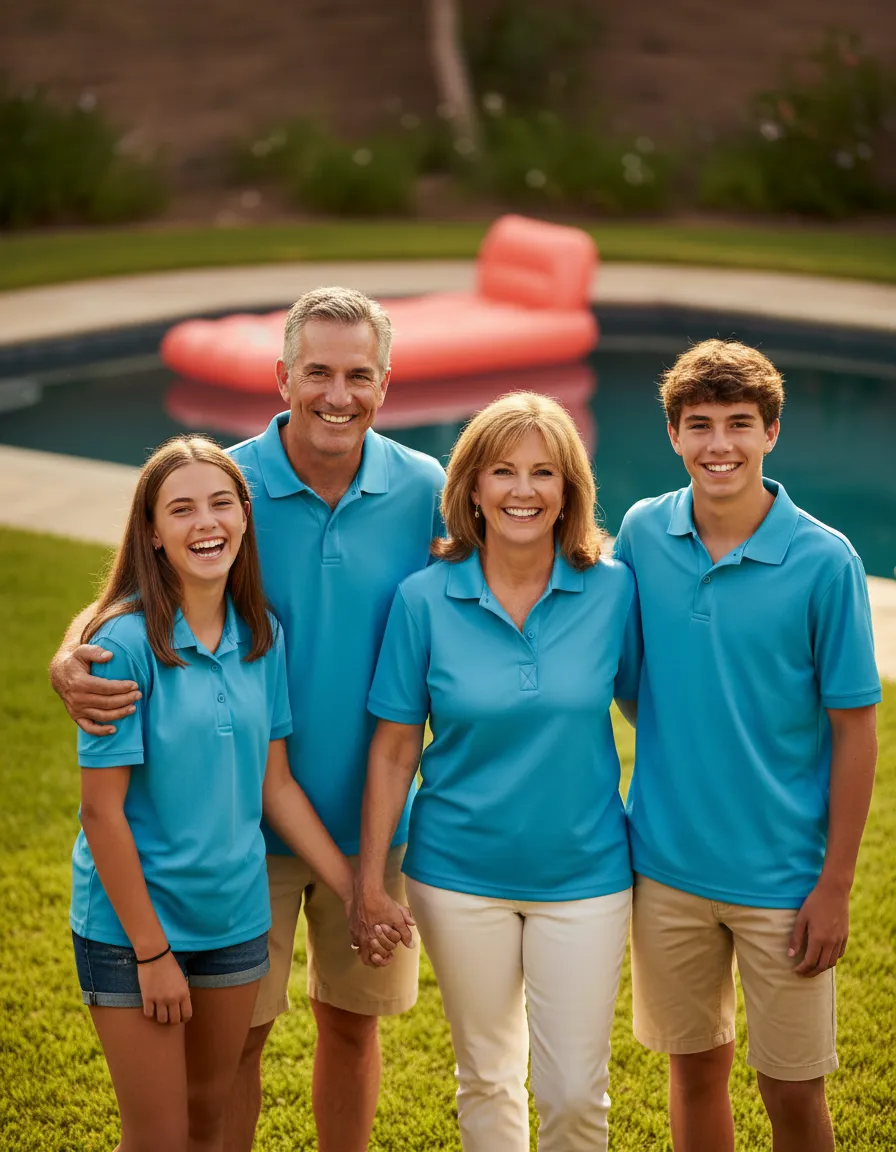 The family behind Backyard Buddies Inflatables