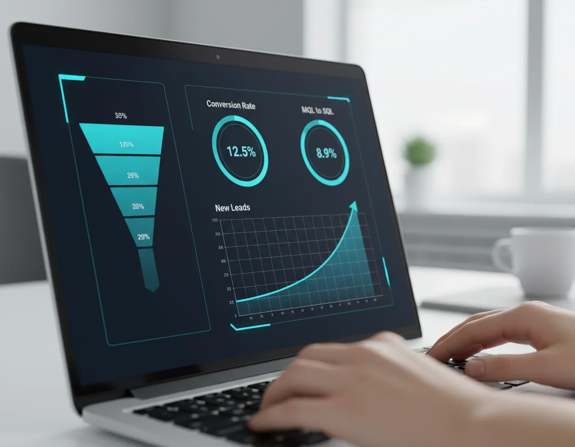 Lead generation campaign dashboard