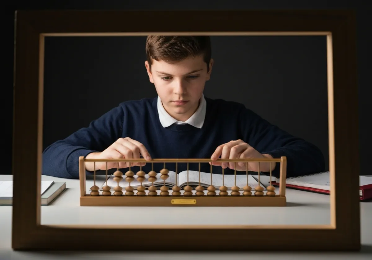 Abacus mental math learning