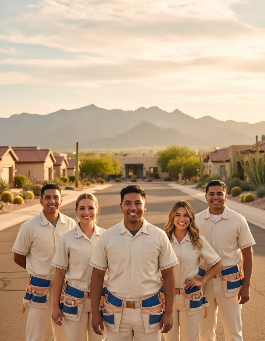 Local landscaping and cleaning crews in El Paso