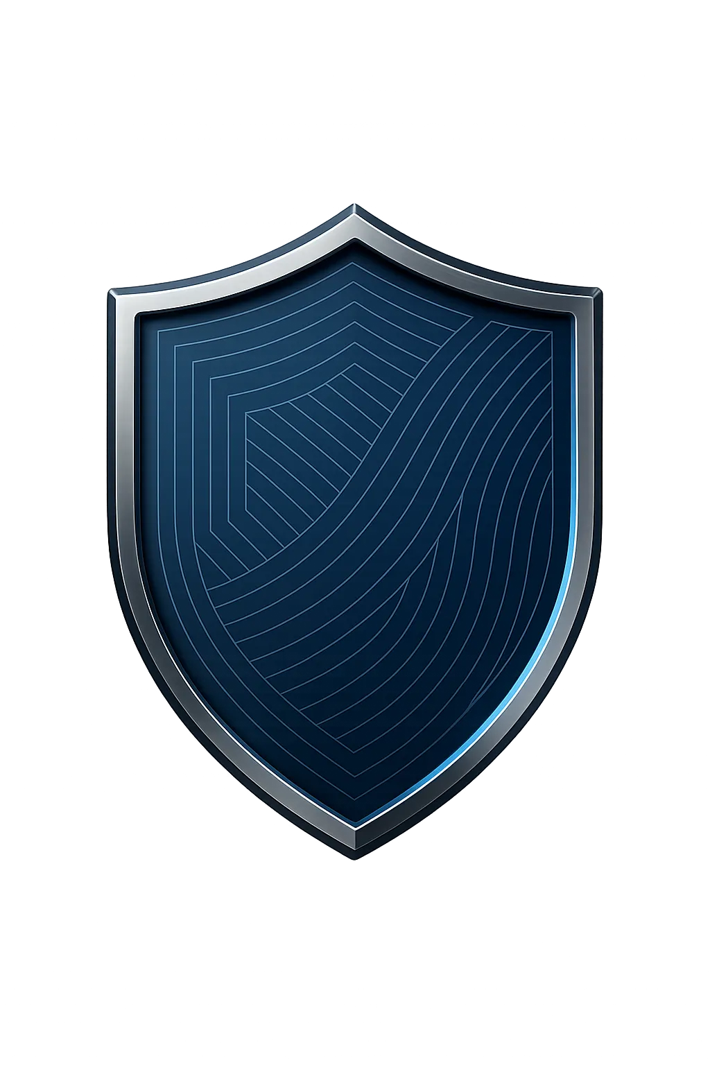 Professional security watermark and digital trust shield representing data encryption