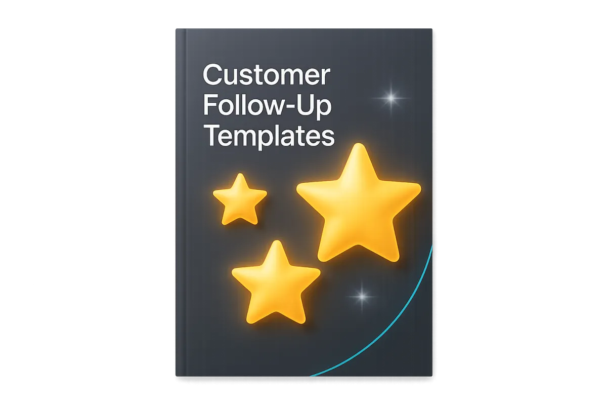 Customer Follow-Up Templates Cover