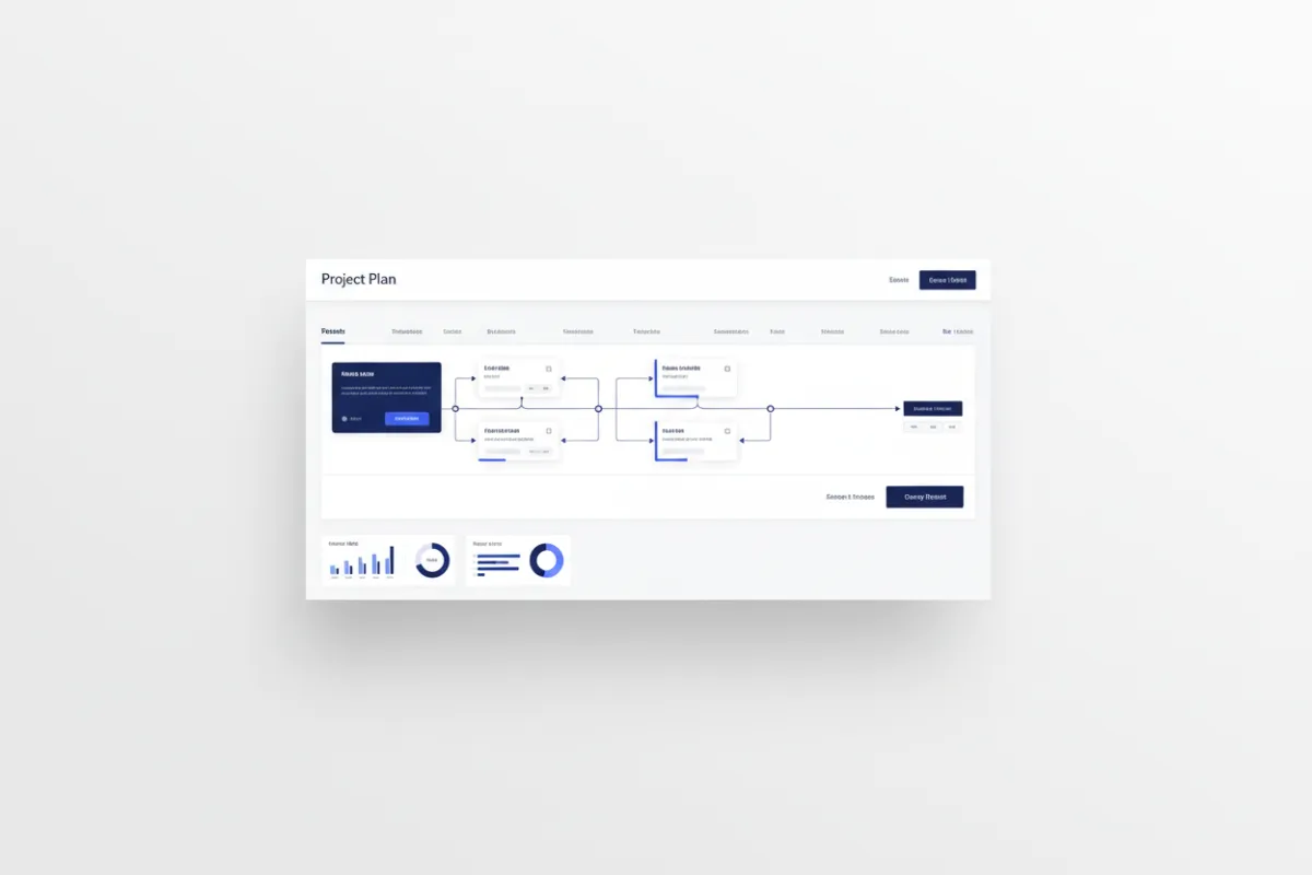 Project Plan Workflow UI