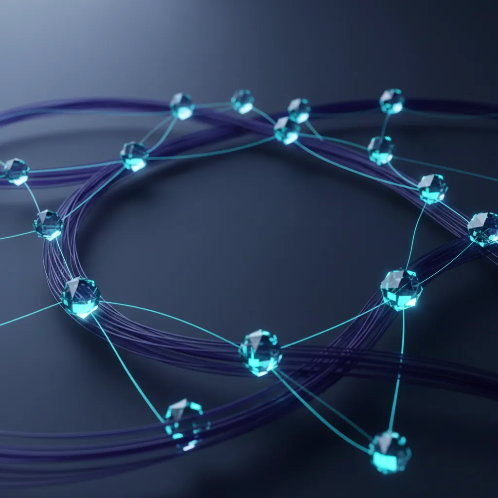 Abstract AI node visualization representing strategic vision