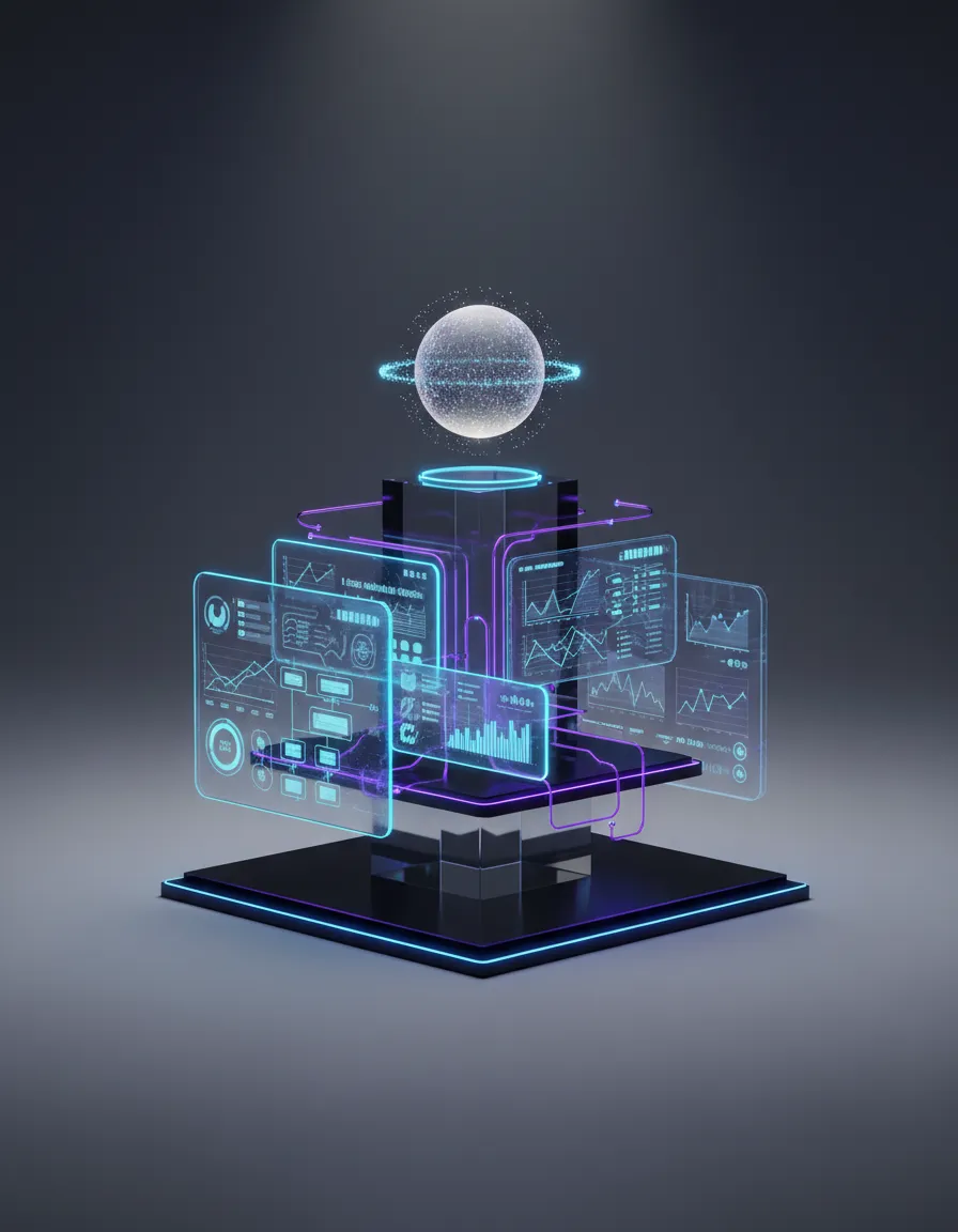 AI Marketing Automation Support Graphic