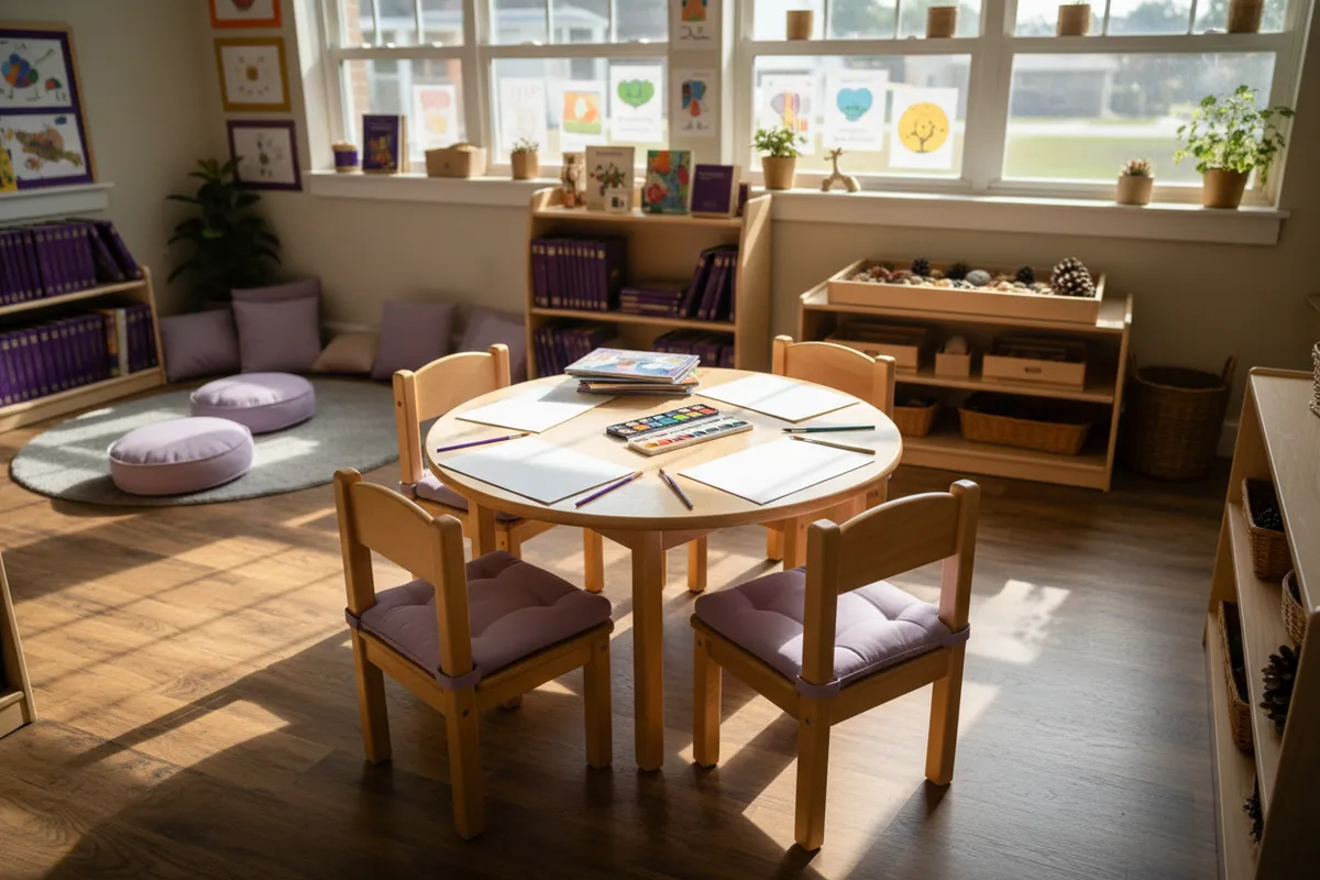 Preschool classroom at Discovery Cares in Morrisville PA