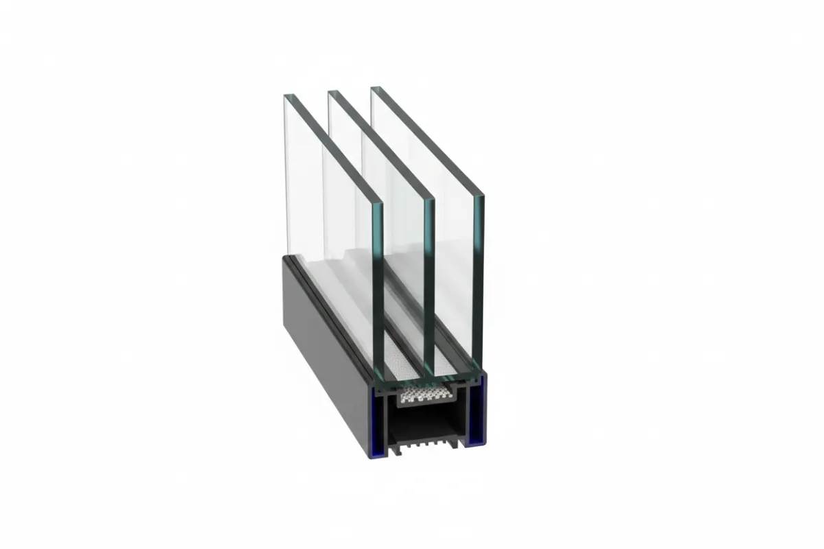 Triple glas