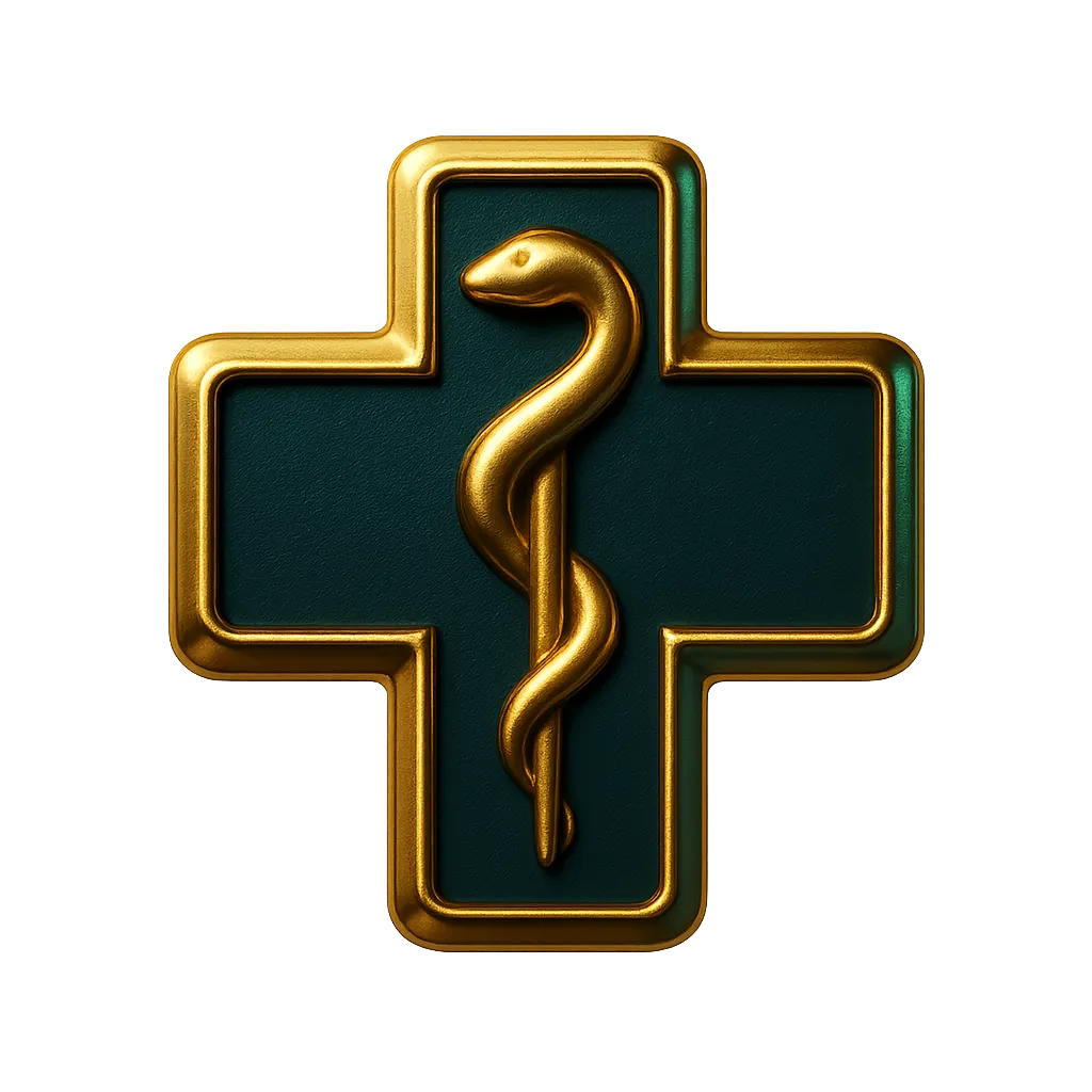 Icon illustrating a clinical discussion or checklist