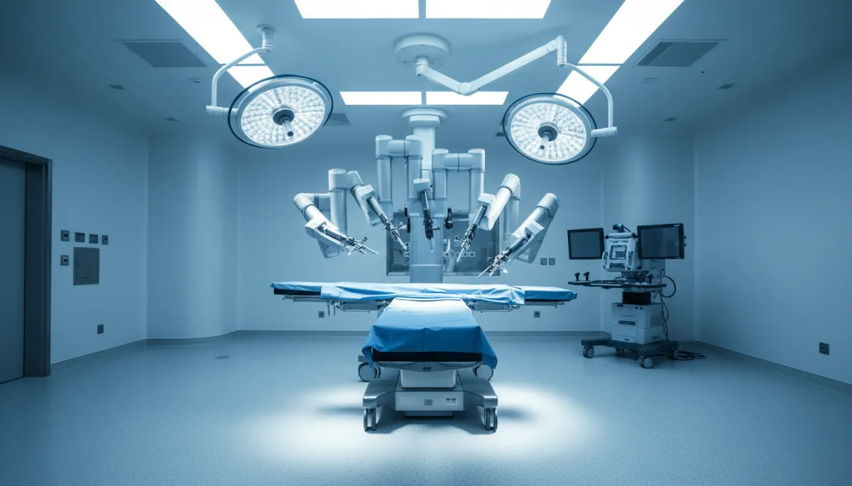 Robotic surgery console