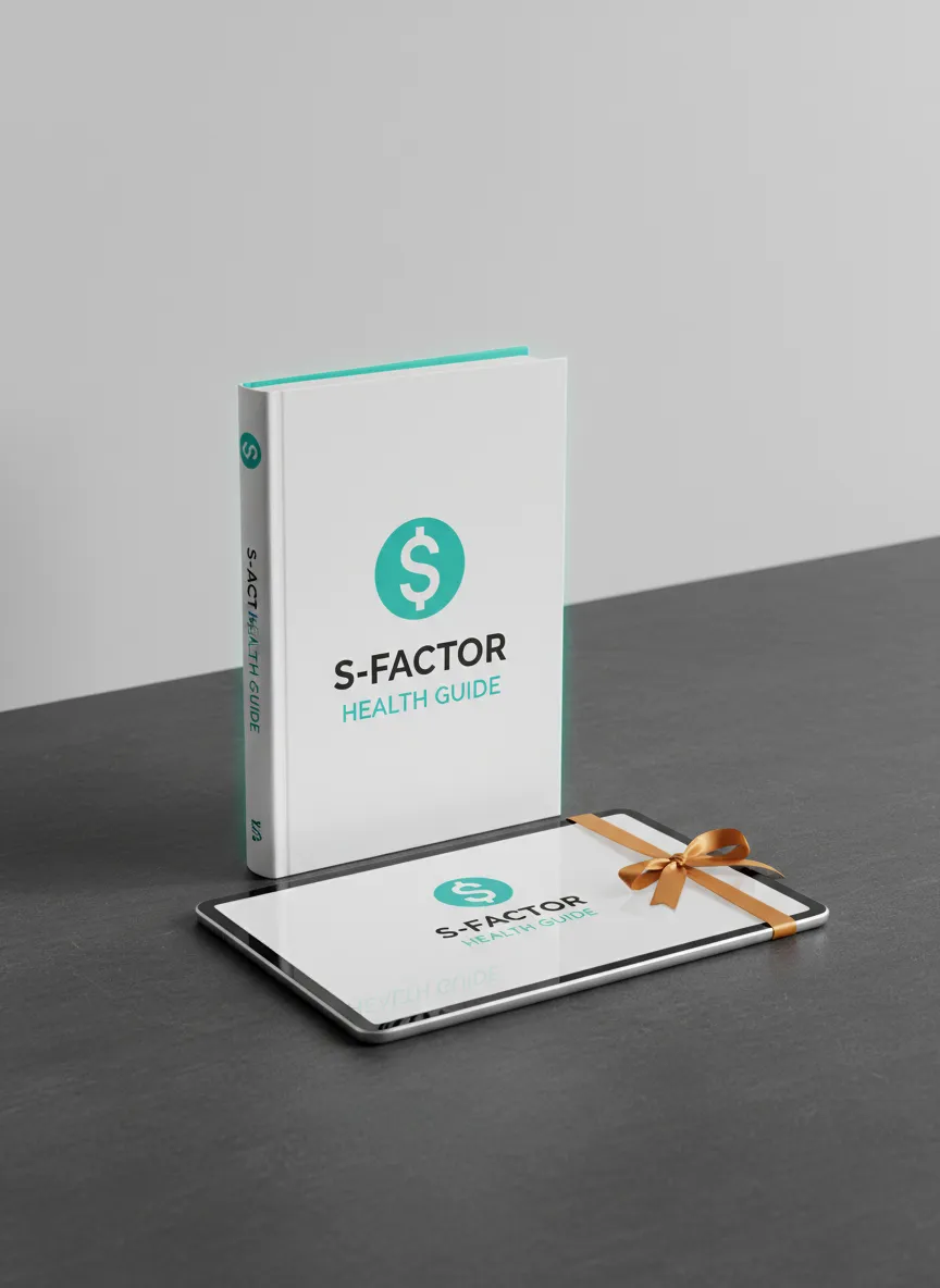 S-Factor Health Guide eBook Mockup